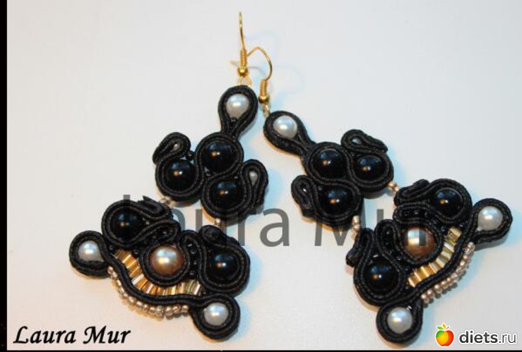 Серьги сутаж2, альбом: Золотые руки LauraMur