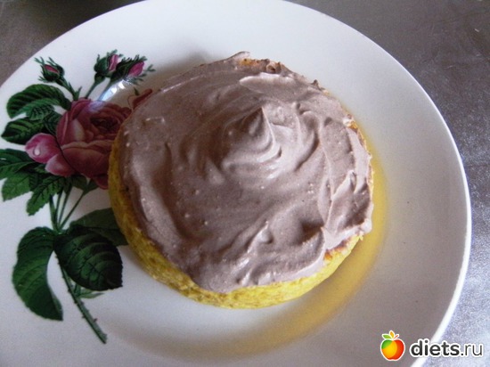 Творожный кексик в творожной шапочке, альбом: Выпечка Дю (сладкая)