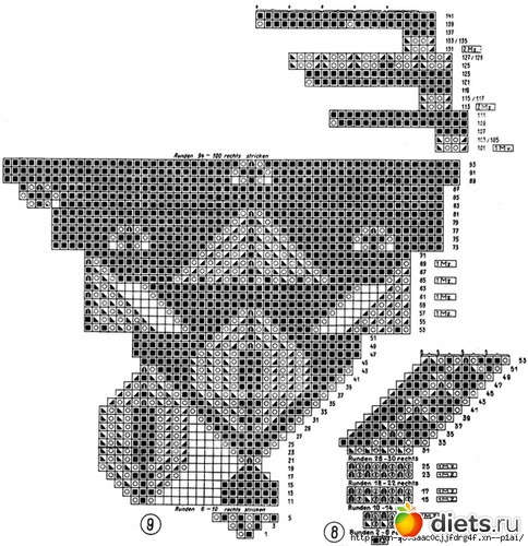 1 фото: схемы к шалям