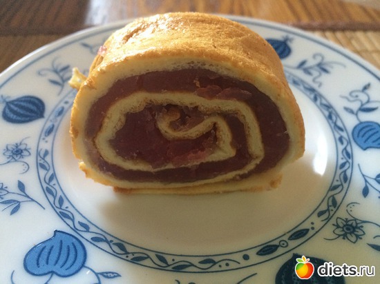 Еще одна вариация на тему рулета, альбом: Дю Выпечка без отрубей в рецепте