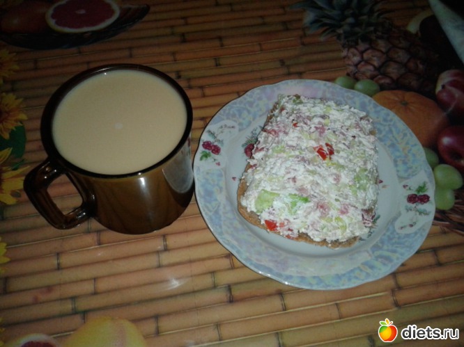 бутерброд с рыбой, альбом: Мои завтраки