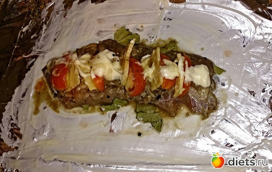 свинина, сыр, помидор, майонез, альбом: Для вставок