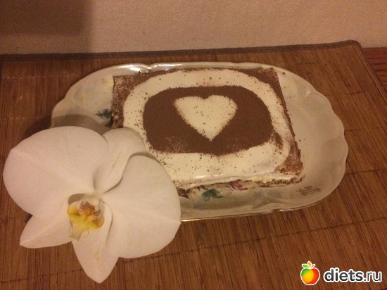 Торт Кофейно-ореховый, альбом: Выпечка Дю (сладкая)