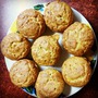 Творожные кексы с тунцом
