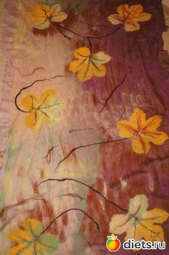 Палантин "Осень", альбом: Мои поделки