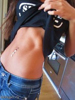 Как убрать жировую прослойку с низа живота.