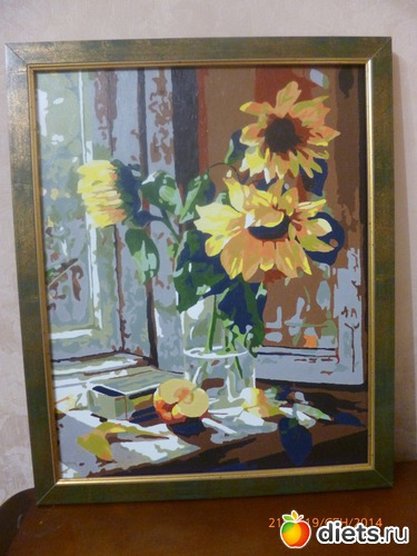 оформила в багет, альбом: мои работы