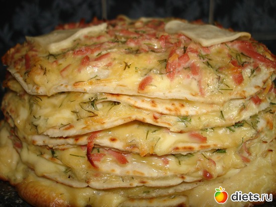 Пирог-торт"Сырное суфле", альбом: Мои вкусняшки