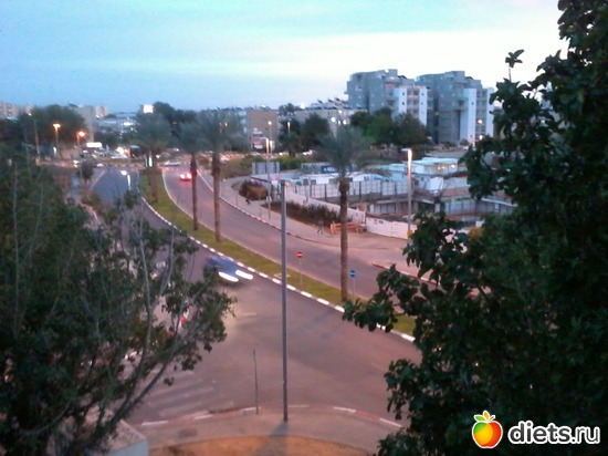 Вечер. Октярь 2014. Вид из окна, альбом: Природа...