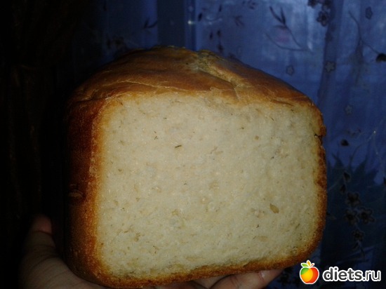 хлеб с чесноком и укропом, альбом: Хлебушек