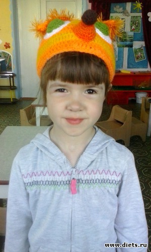 лисичка, альбом: шапочки-маски для детских спектаклей