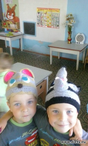 мышка с волком, альбом: шапочки-маски для детских спектаклей