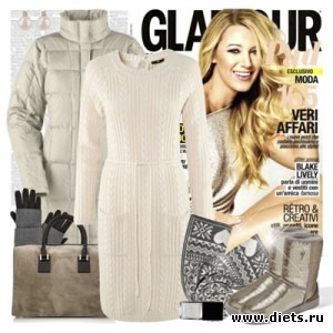 С чем носить пуховик