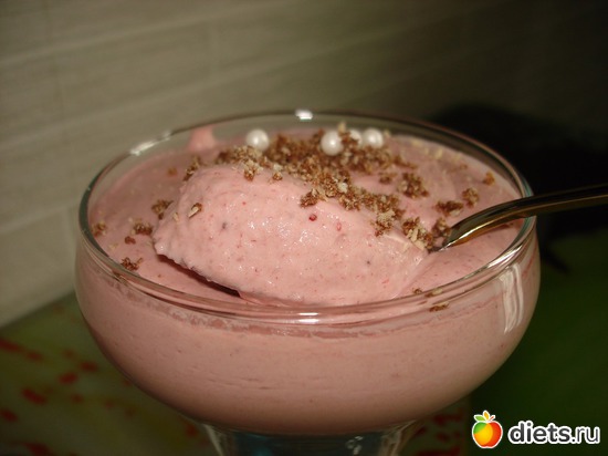 ягодно-сливочный крем с вишней клубникой и бананом, альбом: Мои вкусняшки