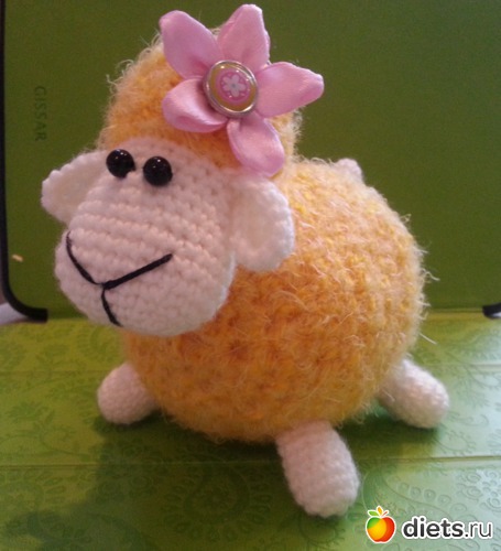 Овечка, альбом: Мое хобби.Вязаные игрушки.