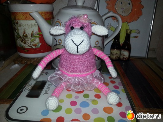 Овечка, альбом: Мое хобби.Вязаные игрушки.