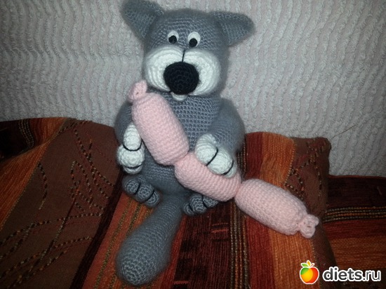 Котик, альбом: Мое хобби.Вязаные игрушки.