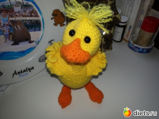 Утя, альбом: Мое хобби.Вязаные игрушки.