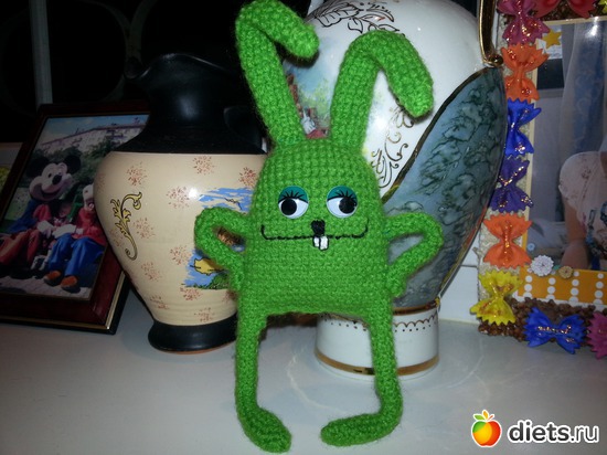 Зайка Бо, альбом: Мое хобби.Вязаные игрушки.