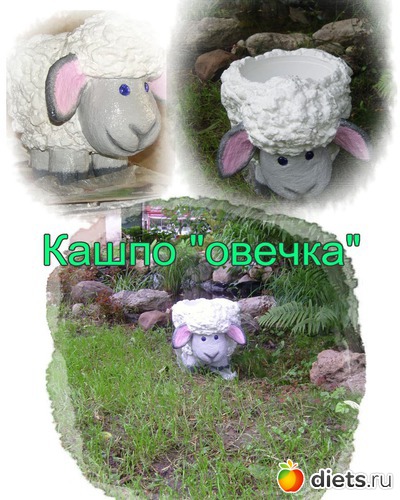 Овечка кашпо, альбом: Хобби