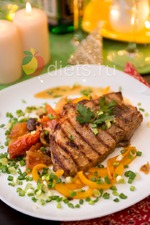 Новогодний стол. Горячие блюда. Вкусная коллекция