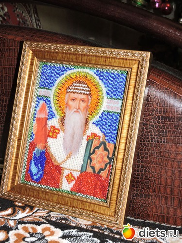 Вышивка бисером Св. Спиридон, альбом: Просто для души