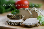 Куриное филе в кефире с базиликом, запеченное в духовке