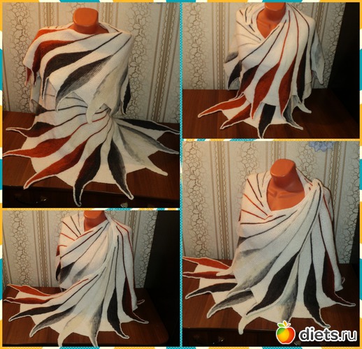 шаль Птица дивная, альбом: Хобби и работа