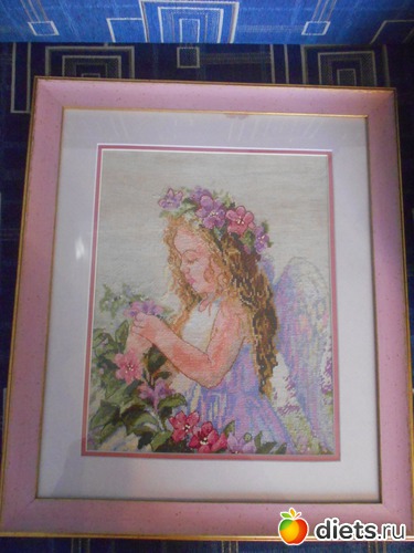 Цветочный ангел dimensions (подбор), альбом: Ниточно-иголочные чудеса)