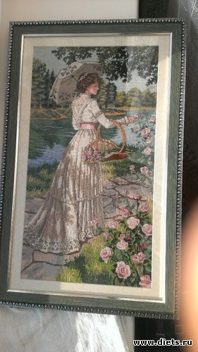 "летняя прогулка" dimensions, альбом: Ниточно-иголочные чудеса)