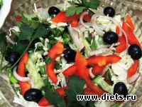 Крабовый салат.