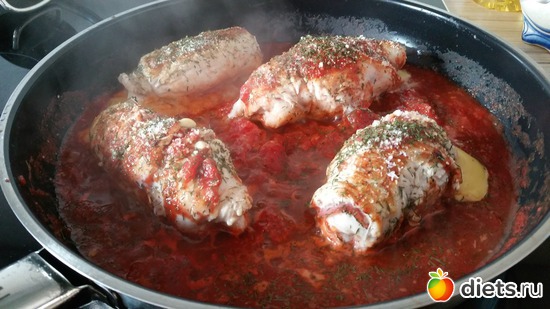 рулетки из индейки с сыром., альбом: Правильное питание с Натулиной кастрюлей