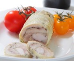 Диетический куриный рулет.