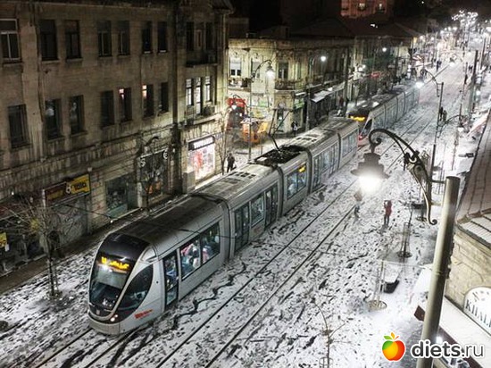 4 фото: Израильская зима 2015 год .