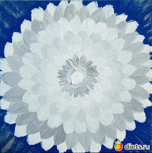 Картинки из практик. Масло, холст на картоне 15*15, альбом: Моё творчество