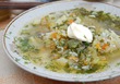 Рассольник с грудкой