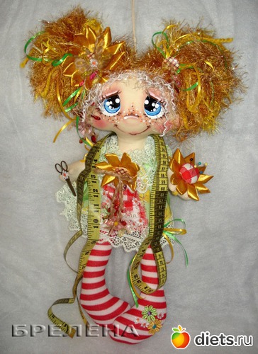 Кукла Фея Рукоделия., альбом: Куклы и игрушки БРЕЛЕНЫ - 2
