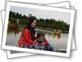 В Петергофе с внуком. Июнь 2015