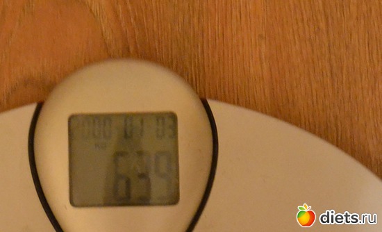 1 фото: Вес 1-ая неделя