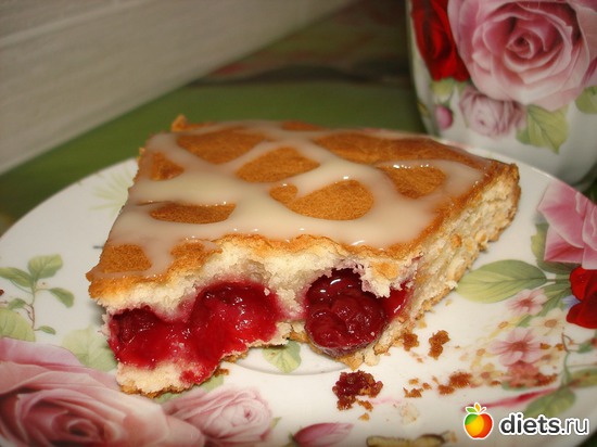 сметанный пирог с вишней, альбом: Мои вкусняшки