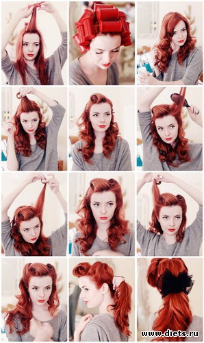 Hair style, : Rockabily