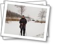 Зима вернулась! Скандинавской ходьбой по снежку!