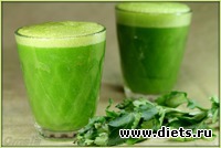 Зеленый смузи-завтрак