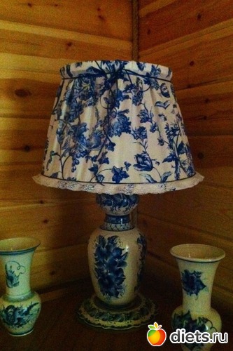 5 фото: Новый старый абажур