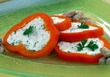 Перец, фаршированный творогом