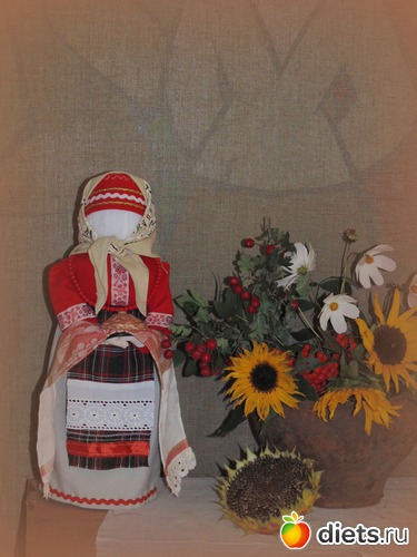 3 фото: народная кукла