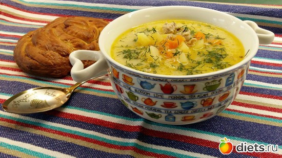 Сырный суп с фаршем и овощами, альбом: Мои вкусняшки