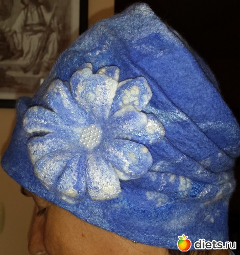 Шапочка Сгнжный цветок, альбом: Мои поделки