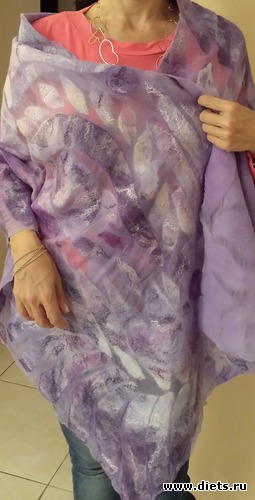 Палантин Сиреневые грезы, альбом: Мои поделки