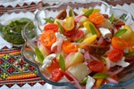 Рекомендую: Изысканный картофельный салат. Обнаружила случайно в кулинарном журнале очередной картофельный салат. Попробовала. Теперь это один из моих любимых салатов. Он очень необычный, не избитый